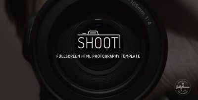 Shoot - Fullscreen Photography HTML Template
