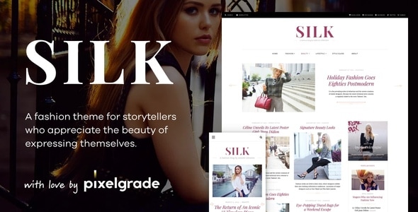 Silk - A Fashion Blogging WordPress Theme Silk - A Fashion Blogging WordPress Theme