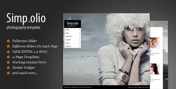Simpolio - Fullscreen Portfolio & Blog HTML Theme Simpolio - Fullscreen Portfolio & Blog HTML Theme