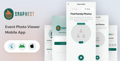 SnapNest - Event Photo Viewer Mobile App