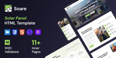Soare - Solar Energy HTML Template