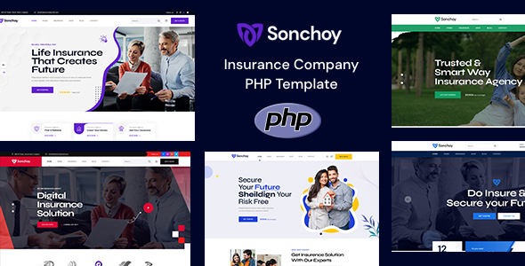 Sonchoy - Insurance Company PHP Template Sonchoy - Insurance Company PHP Template