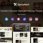 Spicenest - Morden Kitchen Store Multipurpose Responsive WordPress Theme