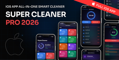 SuperCleaner - Premium iOS Device Care & Utility App