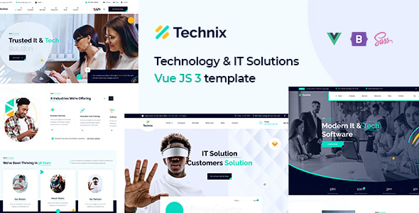 Technix - Technology & IT Solutions Vue.js 3 Template Technix - Technology & IT Solutions Vue.js 3 Template