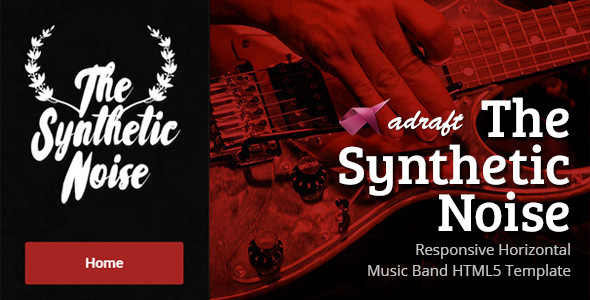 The Synthetic Noise - Horizontal HTML5 Template The Synthetic Noise - Horizontal HTML5 Template