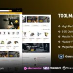 ToolMall - Tools and Spare Parts Equipment Elementor WooCommerce Store