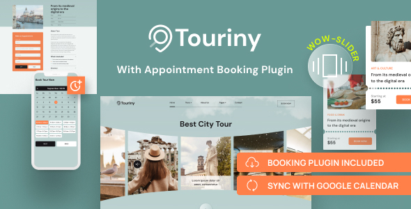 Tour & Travel Booking WordPress Theme - Touriny Tour & Travel Booking WordPress Theme - Touriny