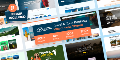Touriza - Tour & Travel Booking WordPress Theme
