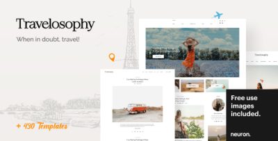 Travelosophy - Travel Blog WordPress Theme