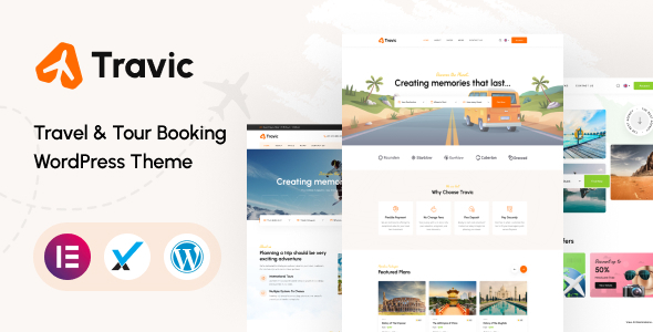 Travic - Tour & Travels Agency WordPress Theme Travic - Tour & Travels Agency WordPress Theme