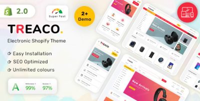 Treaco - Multipurpose E-commerce Shopify Theme