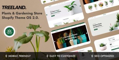 Treeland - Plants & Gardening Store Shopify Theme OS 2.0