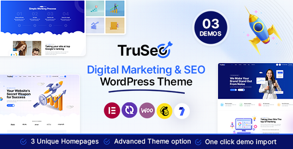 TruSEO - Digital Marketing & SEO WordPress Theme TruSEO - Digital Marketing & SEO WordPress Theme