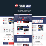 TurboHaus - WooCommerce Theme for Car Repair Services & Auto Parts Shop