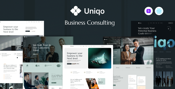 Uniqo - Business Consulting React Template Uniqo - Business Consulting React Template