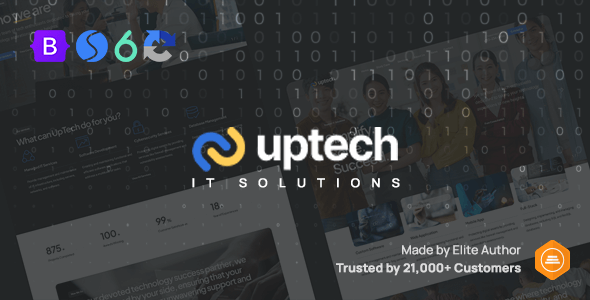 UpTech - IT Solutions, Technology and Services Website Template UpTech - IT Solutions, Technology and Services Website Template