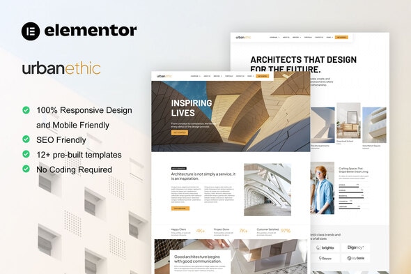 Urbanethic - Architecture & Interior Elementor Template Kit Urbanethic - Architecture & Interior Elementor Template Kit