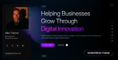 Visiblo Personal Portfolio Theme