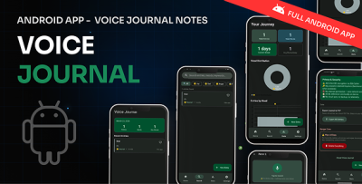 Voice Journal - Offline AI Voice Diary with Mood Detection & Encryption (Android)