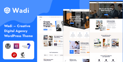 Wadi - Creative Digital Agency WordPress Theme
