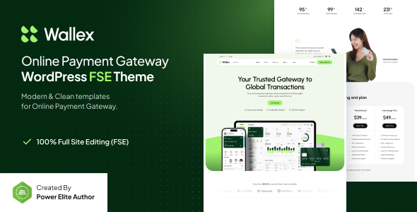 Wallex - Online Payment Gateway Gutenverse FSE WordPress Block Theme Wallex - Online Payment Gateway Gutenverse FSE WordPress Block Theme