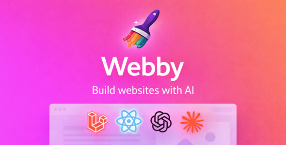 Webby - AI-Powered No-Code Website Builder SaaS Platform Webby - AI-Powered No-Code Website Builder SaaS Platform