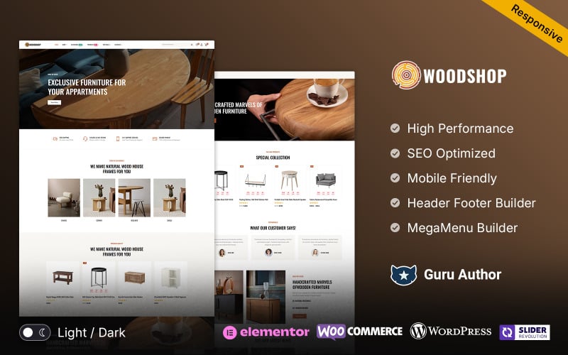 Woodshop - Wood And Furniture Store and Home Decor WooCommerce Theme Woodshop - Wood And Furniture Store and Home Decor WooCommerce Theme