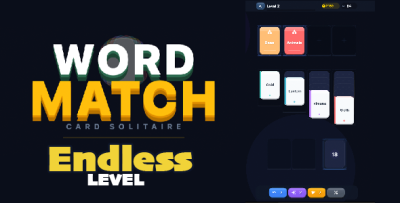 Word Match - HTML5 Game (Endless)