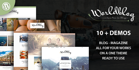 Worldblog - WordPress Blog and Magazine Theme Worldblog - WordPress Blog and Magazine Theme