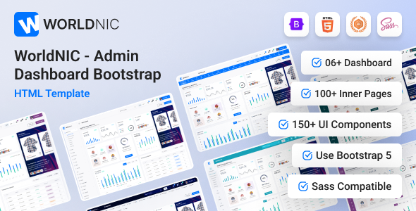 Worldnic Bootstrap Admin Dashboard Template Worldnic Bootstrap Admin Dashboard Template