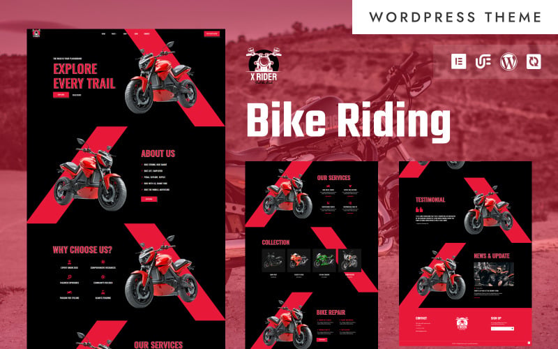 X Rider - Biking & Motorcycle Club WooCommerce Elementor Theme X Rider - Biking & Motorcycle Club WooCommerce Elementor Theme