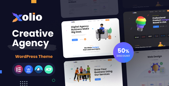 Xolio - Creative Agency & Portfolio WordPress Theme Xolio - Creative Agency & Portfolio WordPress Theme