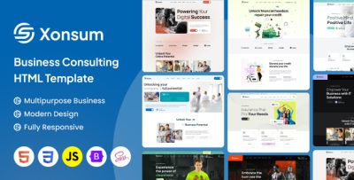 Xonsum - Multipurpose Business HTML Template