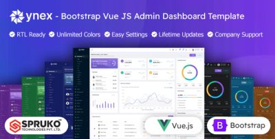 Ynex - Bootstrap Vue JS Admin Dashboard Template