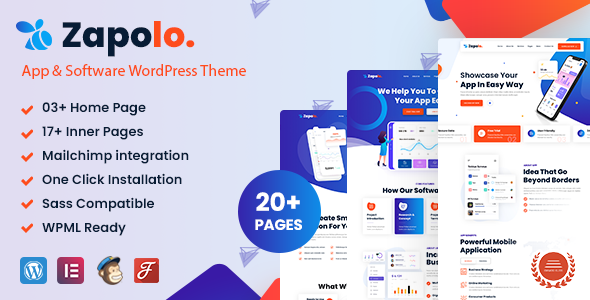 Zapolo | Creative Agency WordPress Theme Zapolo | Creative Agency WordPress Theme