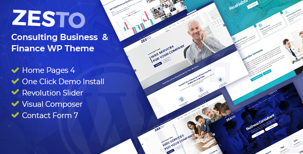 Zesto - Agency Corporate WordPress Theme Zesto - Agency Corporate WordPress Theme