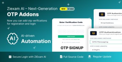 Ziexam AI - OTP Authentication Addon