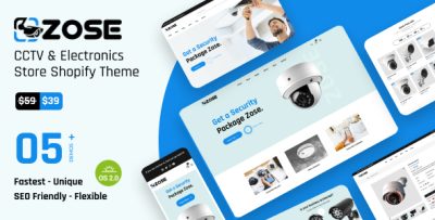ZOSE -  Electronics Store Shopify 2.0 Theme