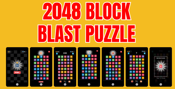 2048 Block Blast Puzzle - HTML5 Game 2048 Block Blast Puzzle - HTML5 Game