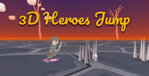 3D Heroes Jump - Cross Platform Casual Game 3D Heroes Jump - Cross Platform Casual Game
