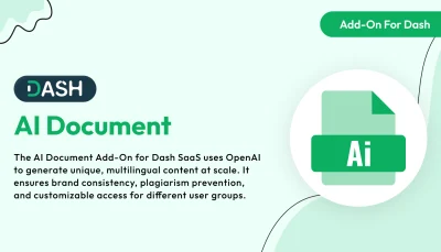AI Document - Dash SaaS Add-On