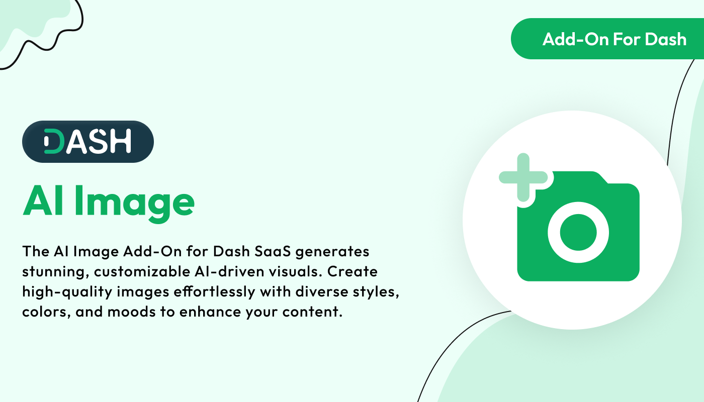 AI Image - Dash SaaS Add-On AI Image - Dash SaaS Add-On