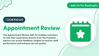 Appointment Review – BookingGo SaaS Add-On