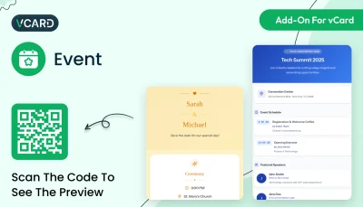 Event - vCard SaaS Add-On