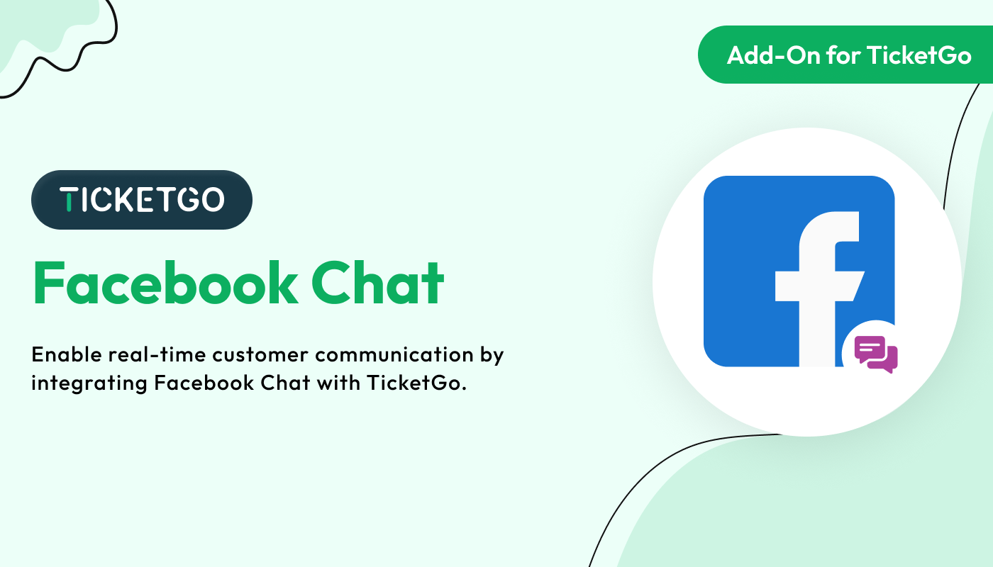 Facebook Chat - TicketGo Add-On Facebook Chat - TicketGo Add-On