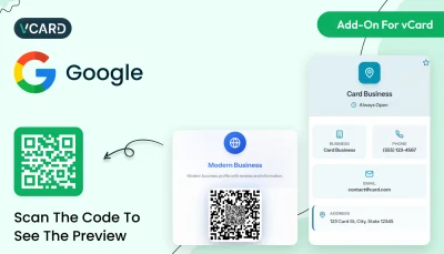 Google - vCard SaaS Add-On