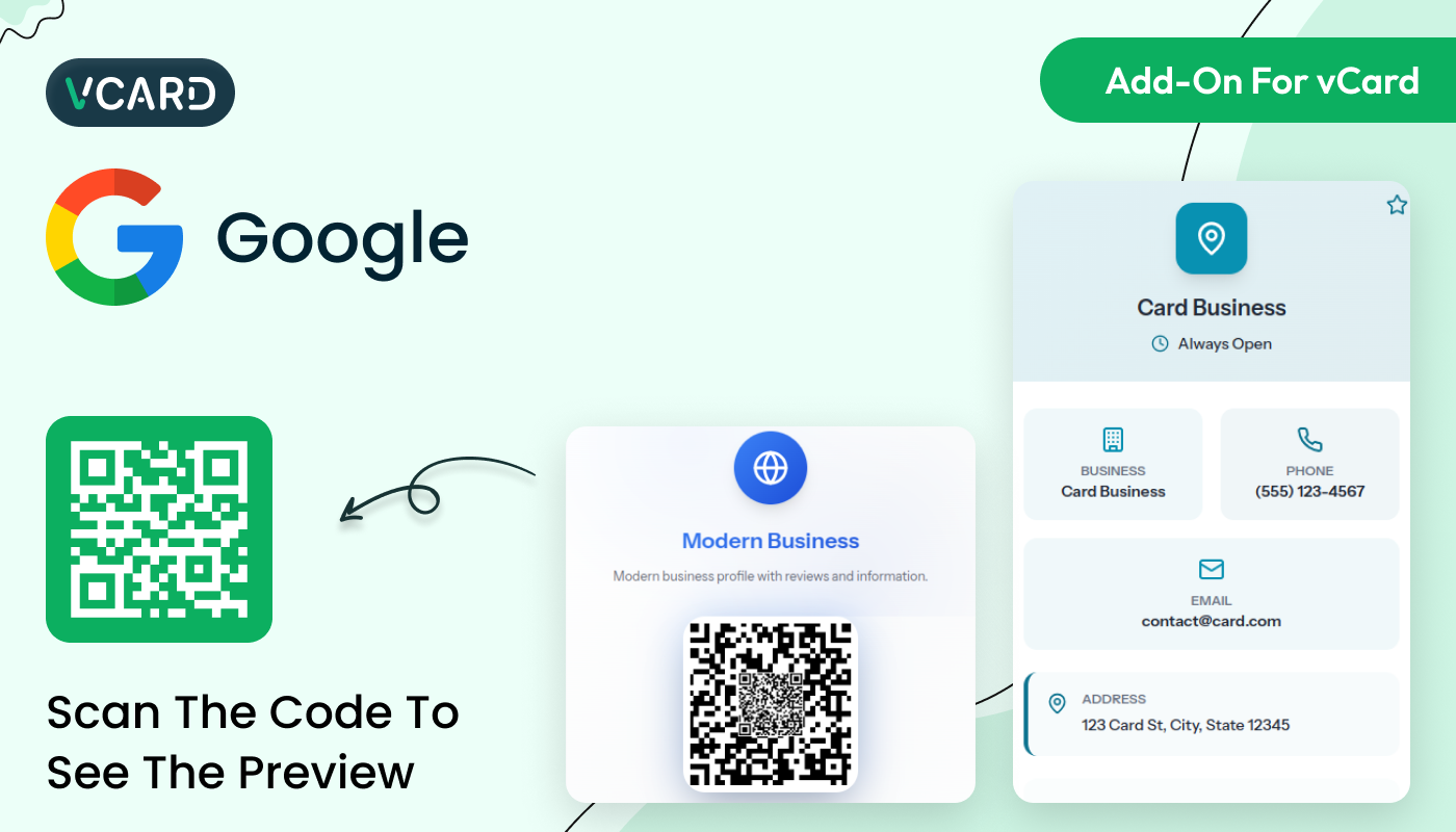 Google - vCard SaaS Add-On Google - vCard SaaS Add-On