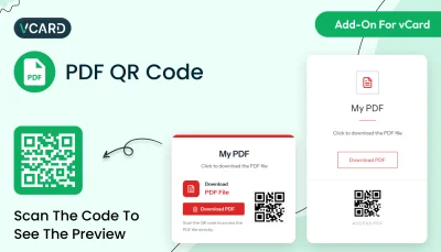 PDF QR Code - vCard SaaS Add-On