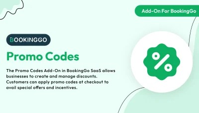 Promo Codes – BookingGo SaaS Add-On